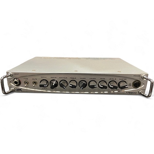 Used Gallien-Krueger MB800 800W Ultralight Bass Amp Head
