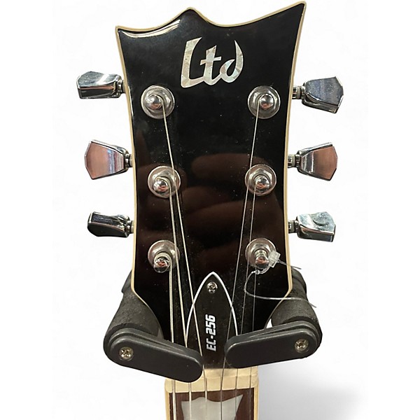 Used ESP LTD EC256FM FLAME BLUE Solid Body Electric Guitar