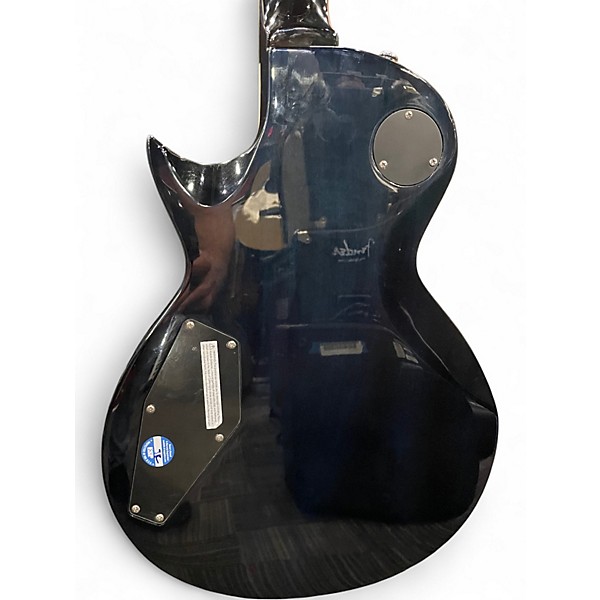 Used ESP LTD EC256FM FLAME BLUE Solid Body Electric Guitar