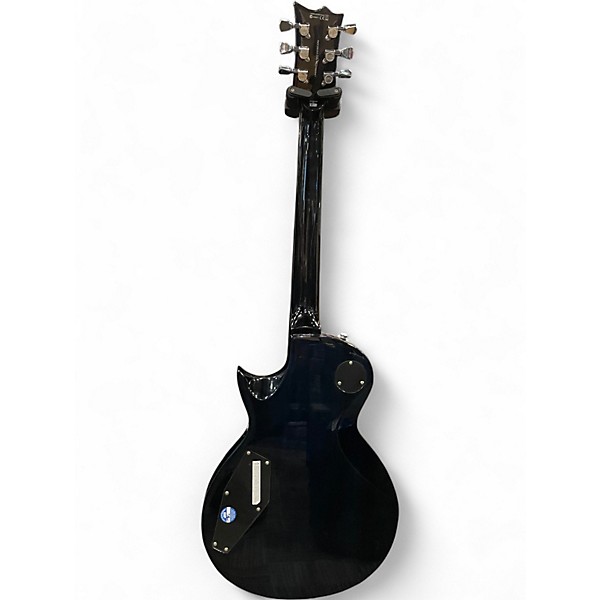 Used ESP LTD EC256FM FLAME BLUE Solid Body Electric Guitar