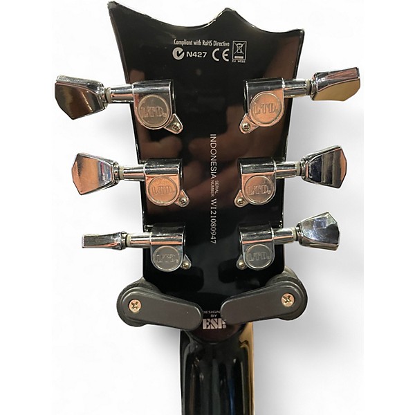 Used ESP LTD EC256FM FLAME BLUE Solid Body Electric Guitar