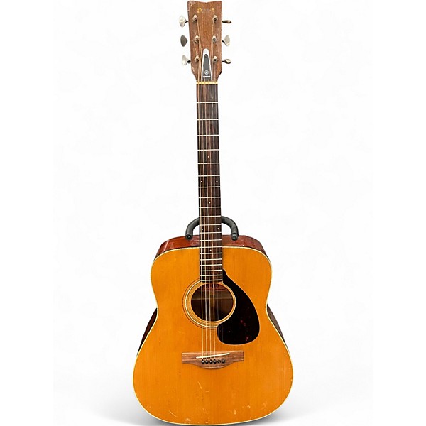 Used Yamaha FG180 Red Label MIJ Natural Acoustic Guitar