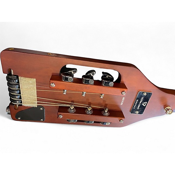 Used Ultra-light TRAVELER Brown Acoustic Electric Guitar