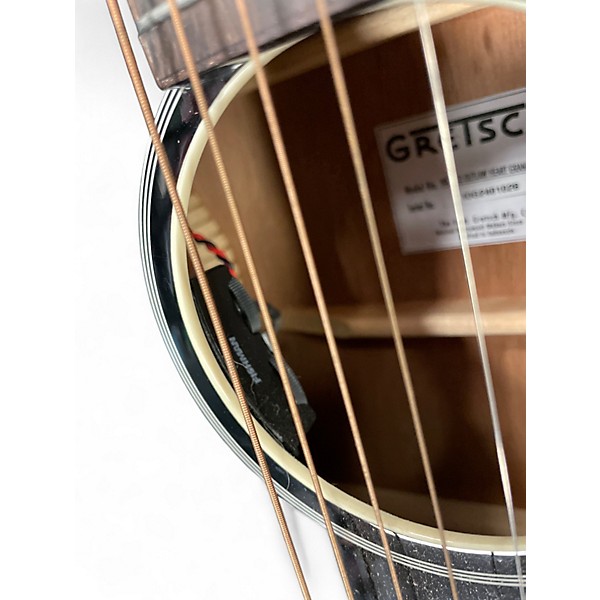 Used Gretsch Guitars Nick 13 Outlaw Heart Black Acoustic Electric Guitar