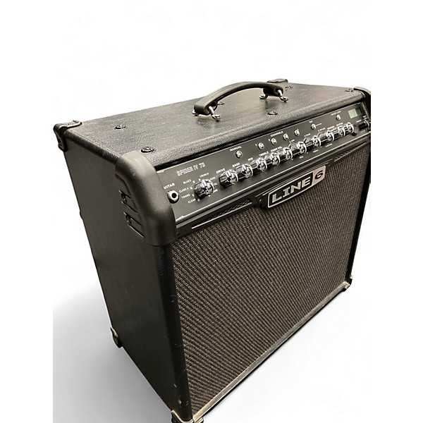 Used Line 6 Spider IV 75W 1x12 Guitar Combo Amp