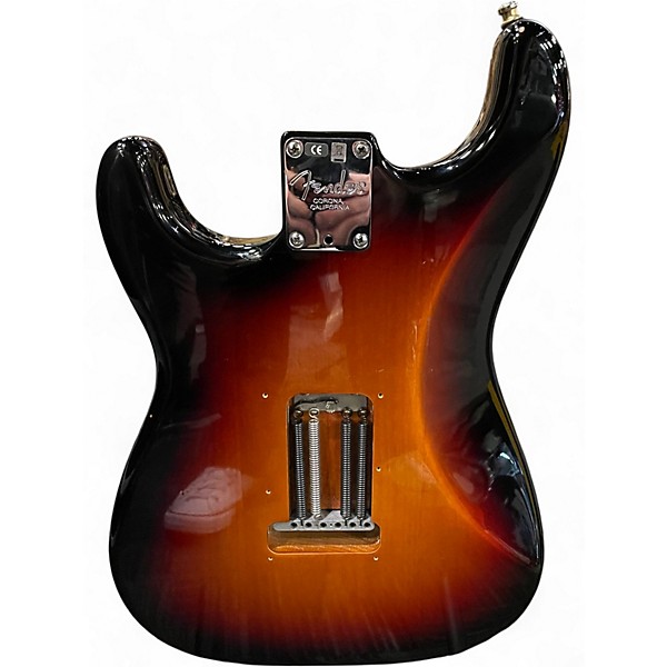 Used Fender American Standard Stratocaster with Rosewood Fretboard 3 Color Sunburst Solid Body Electric Guitar