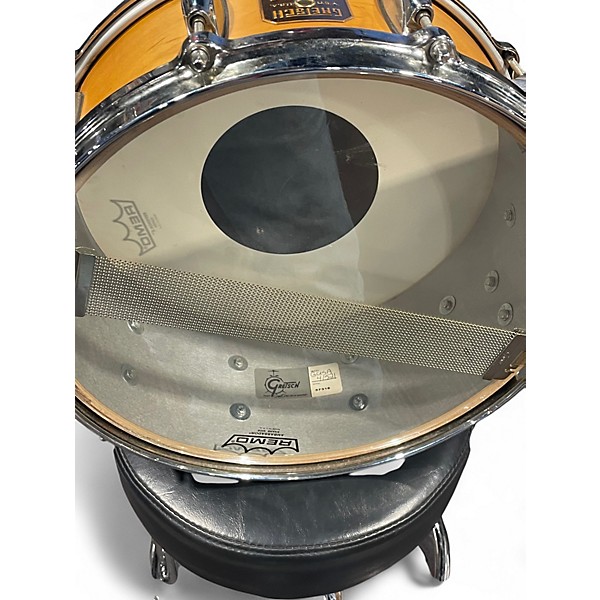 Used Gretsch Drums 5.5X14 USA Custom Natural Drum