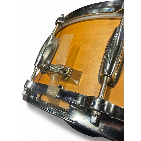 Used Gretsch Drums 5.5X14 USA Custom Natural Drum