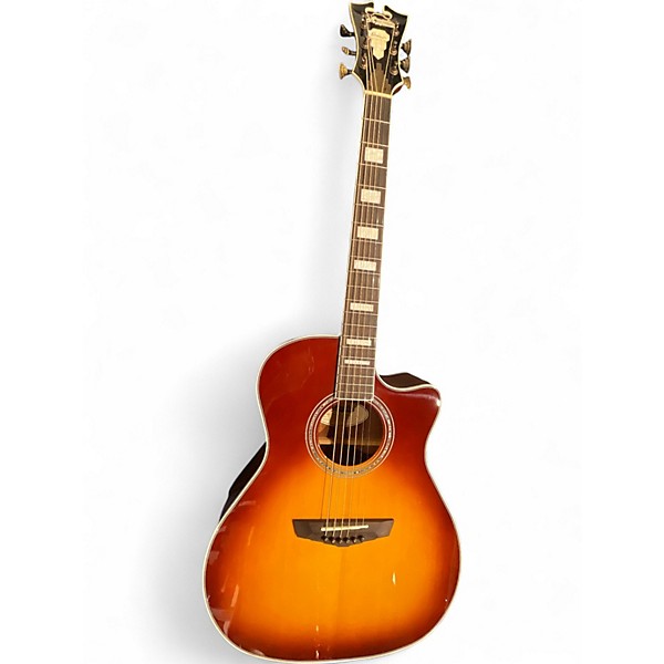 Used D'Angelico PREMIER GRAMERCY 2 Color Sunburst Acoustic Electric Guitar