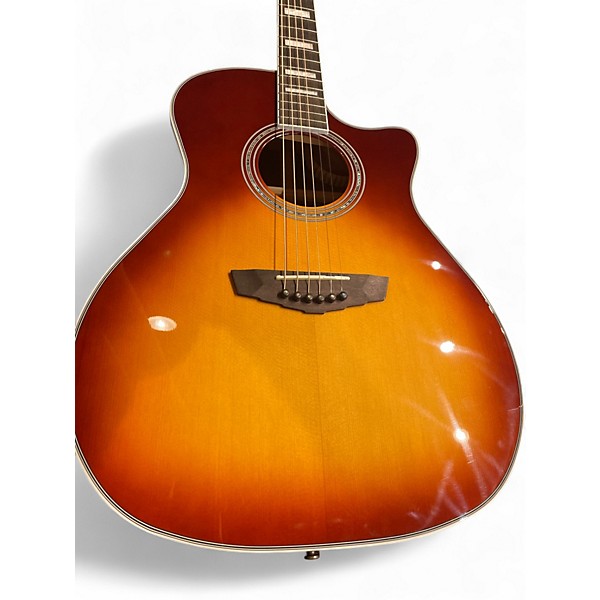Used D'Angelico PREMIER GRAMERCY 2 Color Sunburst Acoustic Electric Guitar