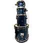 Used TAMA 4 Piece Superstar BLUE SPARKLE Drum Kit