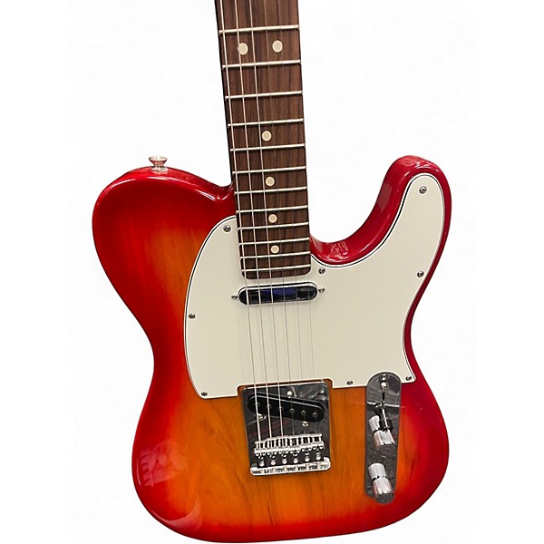 Used Fender player II aged cherry burst Solid Body Electric Guitar