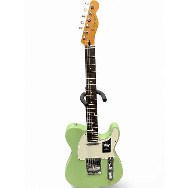 Used Fender PLAYER II light green Solid Body Electric Guitar