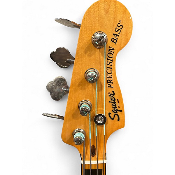 Used Squier Classic Vibe 1960S Precision Bass Surf Green Electric Bass Guitar