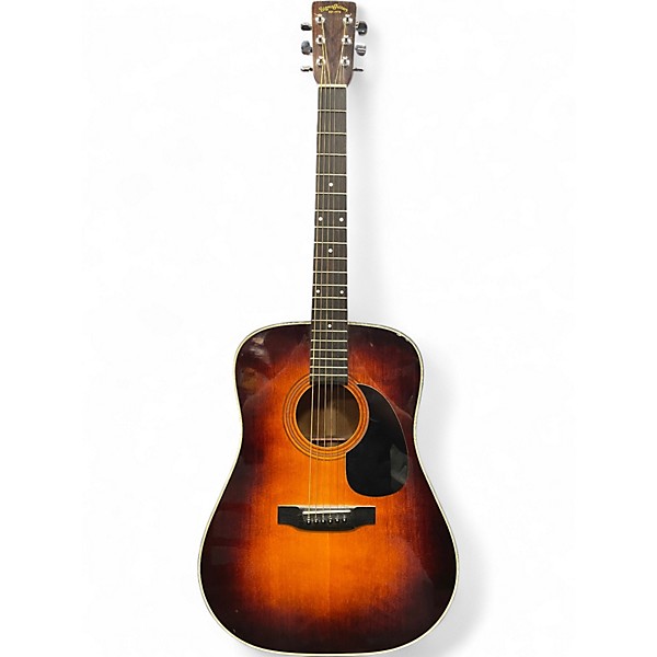 Used SIGMA DM-3S 2 Color Sunburst Acoustic Guitar