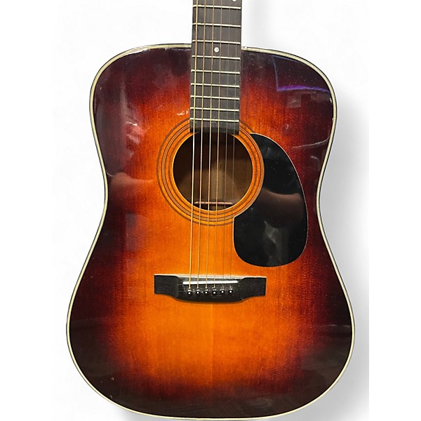 Used SIGMA DM-3S 2 Color Sunburst Acoustic Guitar