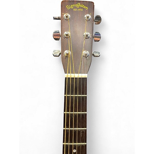 Used SIGMA DM-3S 2 Color Sunburst Acoustic Guitar