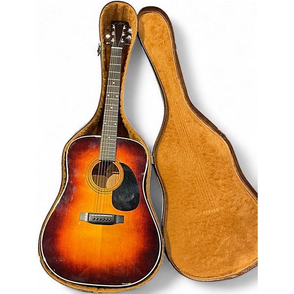 Used SIGMA DM-3S 2 Color Sunburst Acoustic Guitar