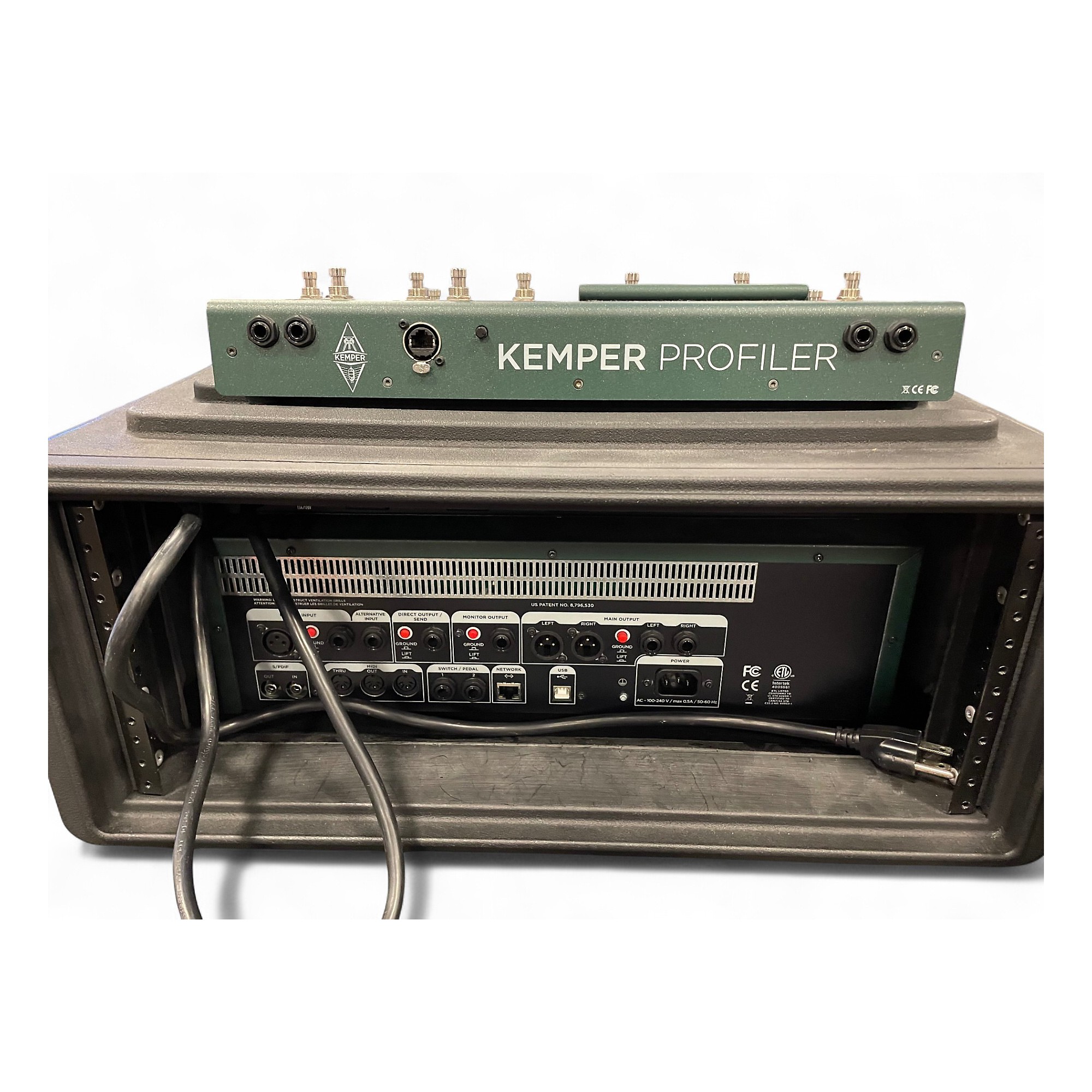 Used Kemper Profiler Rack Non Powered Solid State Guitar Amp Head