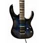 Used Ibanez RG320 Trasparent Blue Burst Solid Body Electric Guitar