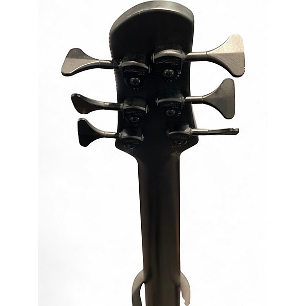 Used Halo Seraphim 6  Trans Blue Electric Bass Guitar