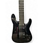 Used 2023 Jackson JS22-7 Dinky 7 String Black Solid Body Electric Guitar