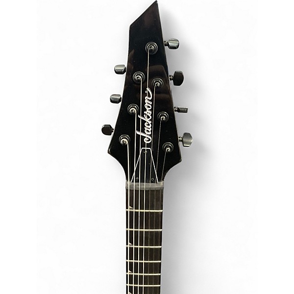 Used 2023 Jackson JS22-7 Dinky 7 String Black Solid Body Electric Guitar