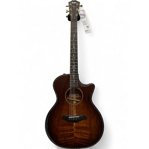 Used Taylor K24CE Builders Edition Natural Acoustic Electric Guitar