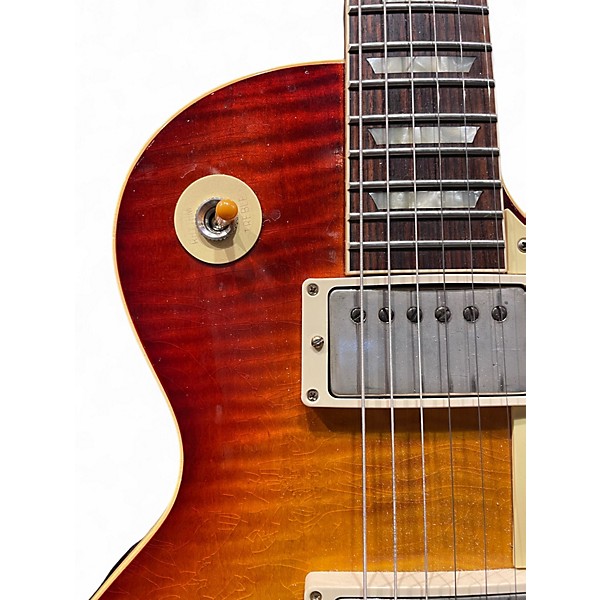 Used Gibson 1959 Tom Murphy Painted Murphy Lab Heavy Aged Les Paul Cherry Burst Solid Body Electric Guitar