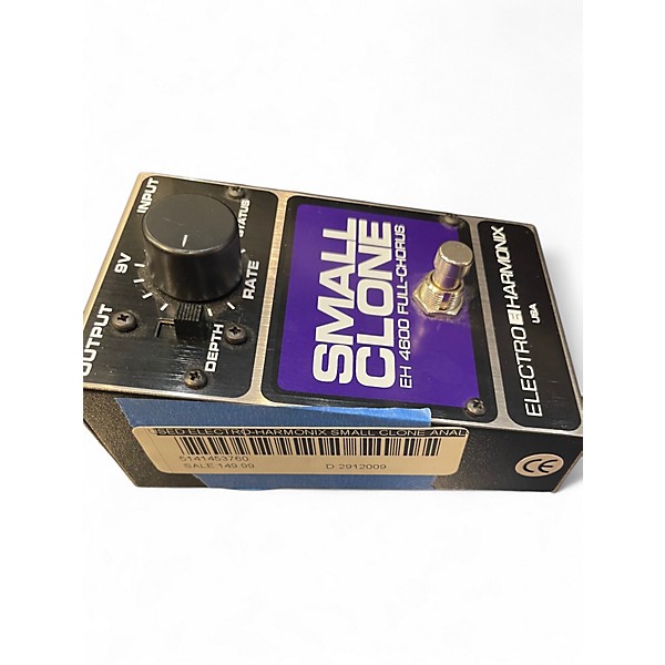 Used Electro-Harmonix Small Clone Analog Chorus Effect Pedal