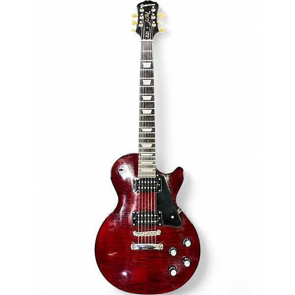 Used Epiphone Les Paul Classic-T Cherry Solid Body Electric Guitar