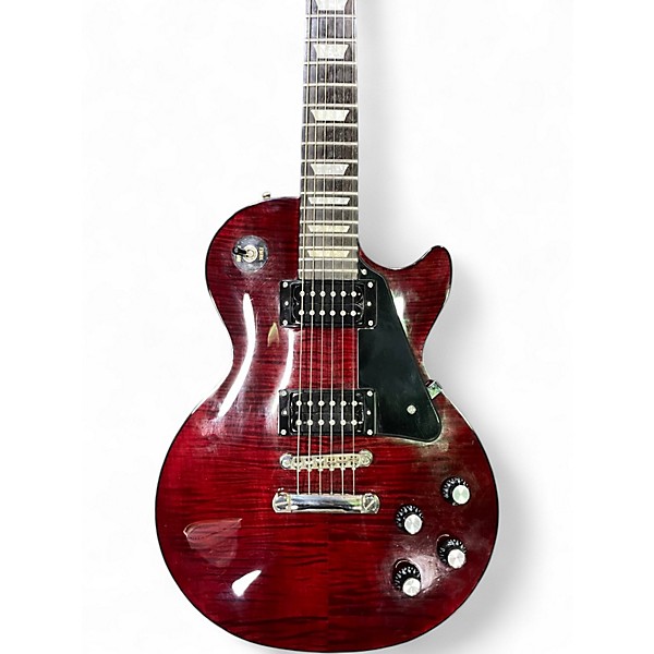 Used Epiphone Les Paul Classic-T Cherry Solid Body Electric Guitar