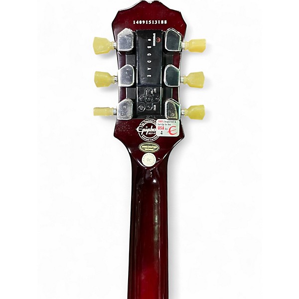 Used Epiphone Les Paul Classic-T Cherry Solid Body Electric Guitar