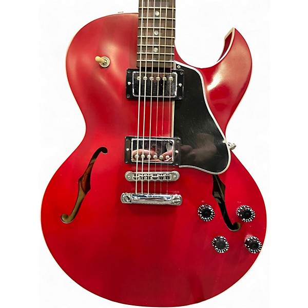 Used 2003 Gibson ES135 Satin Red Hollow Body Electric Guitar