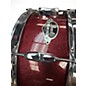 Used Pearl 5 Piece Export Wine Red Drum Kit