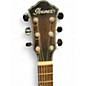Used Ibanez AEWC400TKS Trans Black Acoustic Electric Guitar