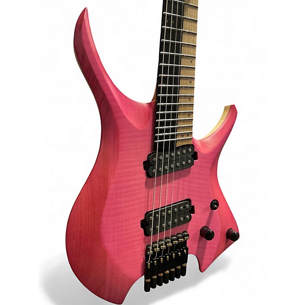 Used Nk 7 STRING MUTI SCALE PINK NATURAL Solid Body Electric