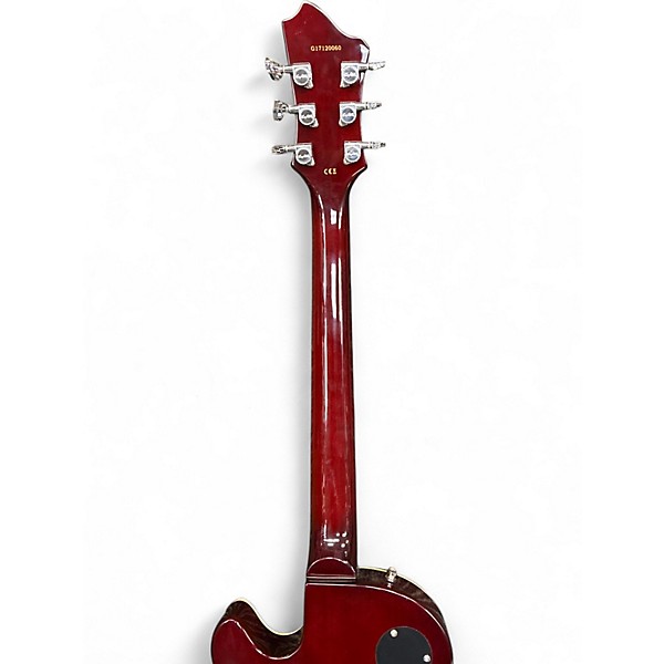 Used Hagstrom Super Swede 2 Color Sunburst Solid Body Electric Guitar