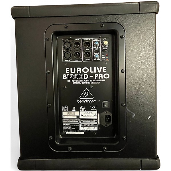 Used Behringer Eurolive B115W Powered Speaker