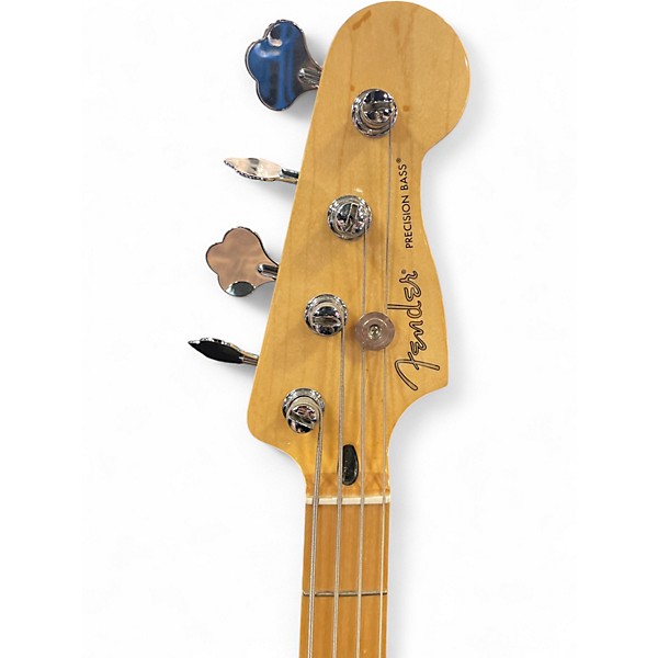 Used 2022 Fender Player Precision Bass Ocean Turquoise Electric Bass Guitar
