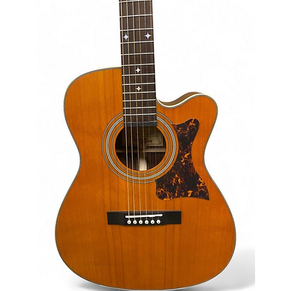 Used Epiphone Masterbuilt EF-500RCCE Natural Acoustic Electric Guitar