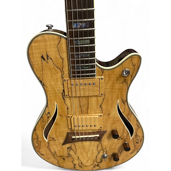Used Michael Kelly Hybrid Special Spalted Maple Hollow Body Electric Guitar