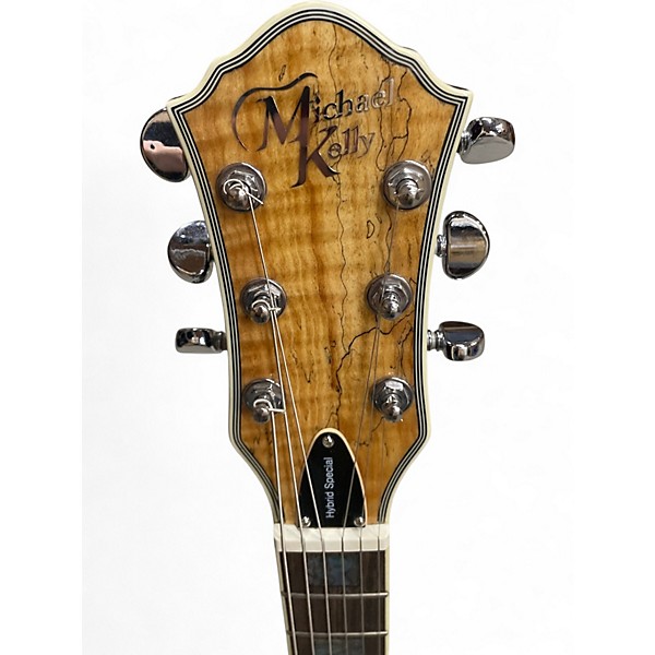 Used Michael Kelly Hybrid Special Spalted Maple Hollow Body Electric Guitar