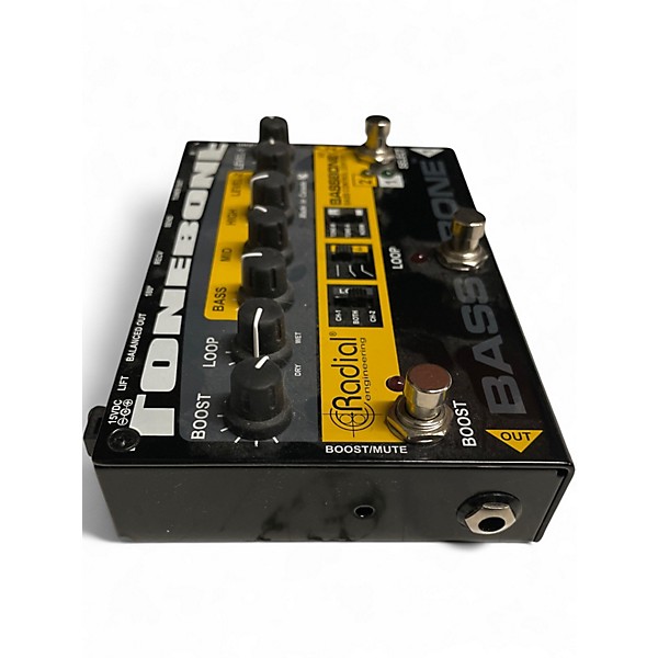 Used Radial Engineering Bassbone Bass Pre DI Bass Effect Pedal
