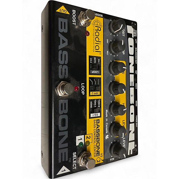 Used Radial Engineering Bassbone Bass Pre DI Bass Effect Pedal