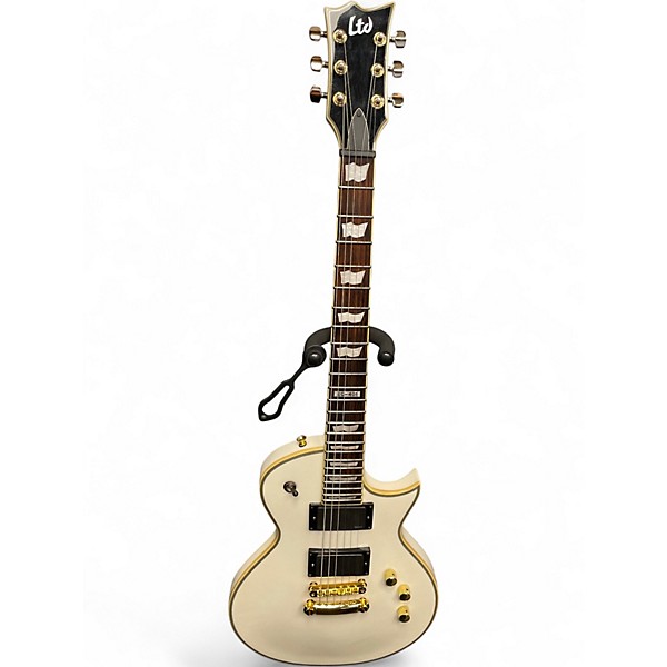 Used ESP LTD EC401 Classic White Solid Body Electric Guitar