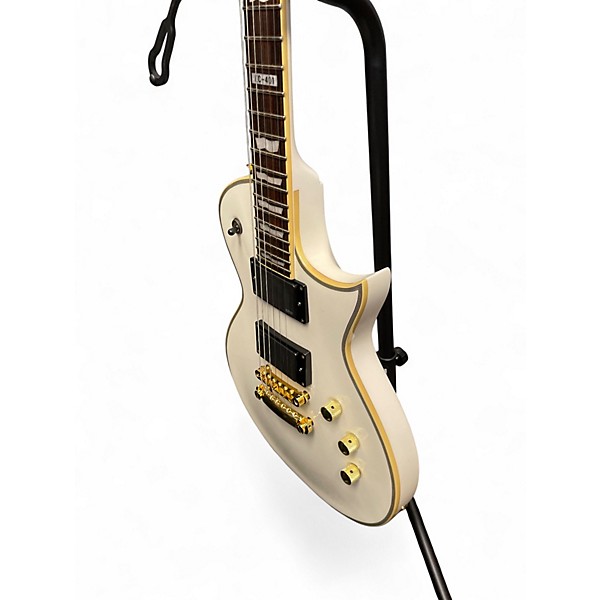 Used ESP LTD EC401 Classic White Solid Body Electric Guitar