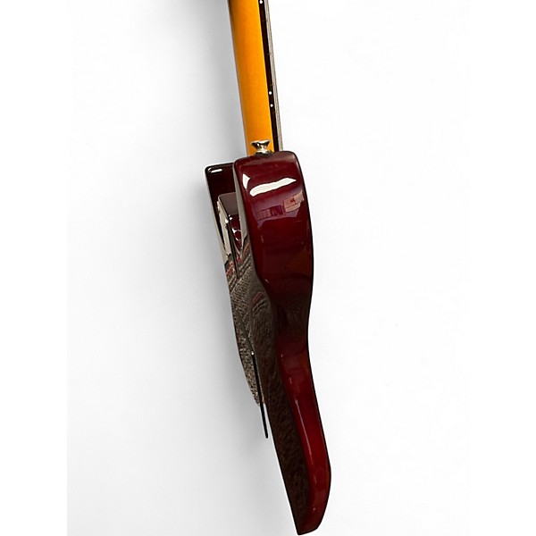 Used 2010s Yamaha PAC611VFM Candy Apple Red Solid Body Electric Guitar