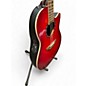 Used 2000s Ovation 1771LX Candy Apple Red Acoustic Guitar