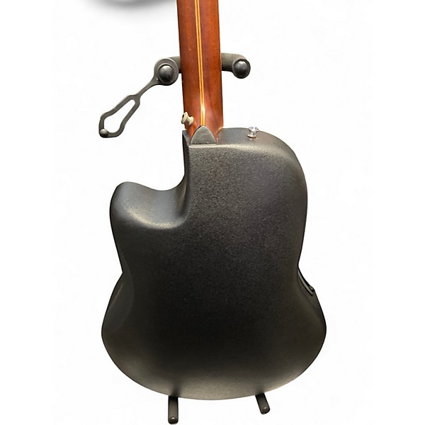 Used 2000s Ovation 1771LX Candy Apple Red Acoustic Guitar